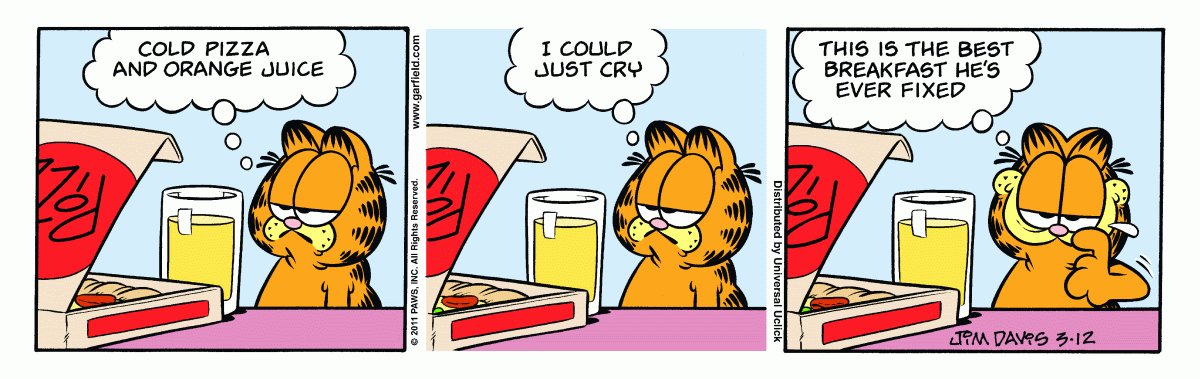 Garfield, March 12, 2011