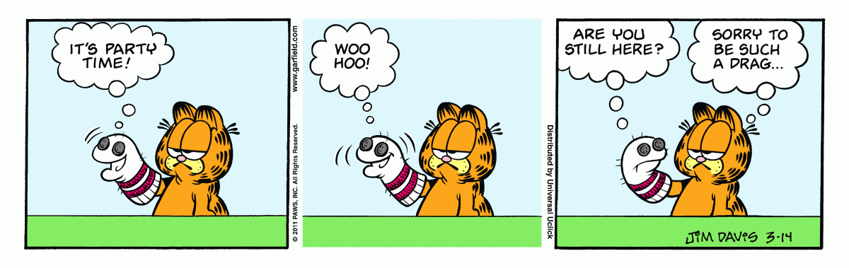 Garfield, March 14, 2011