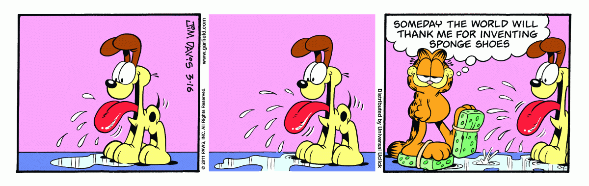 Garfield, March 16, 2011
