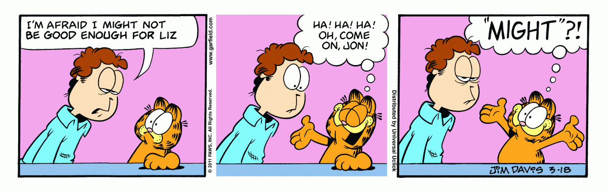 Garfield, March 18, 2011