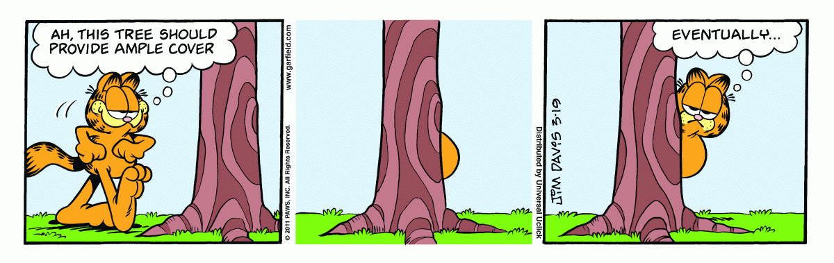 Garfield, March 19, 2011