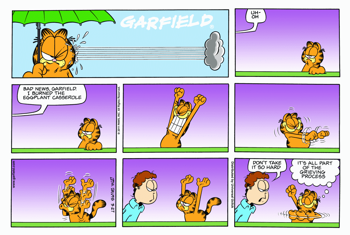Garfield, March 27, 2011