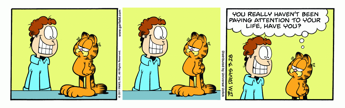 Garfield, March 28, 2011