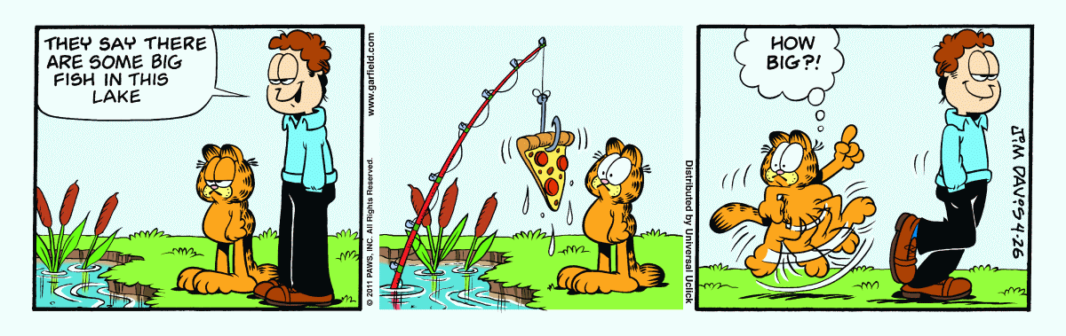 Garfield, April 26, 2011