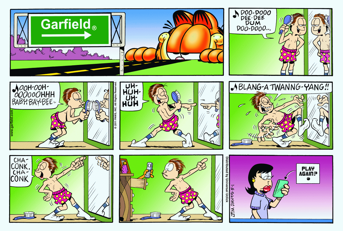 Garfield, May 1, 2011