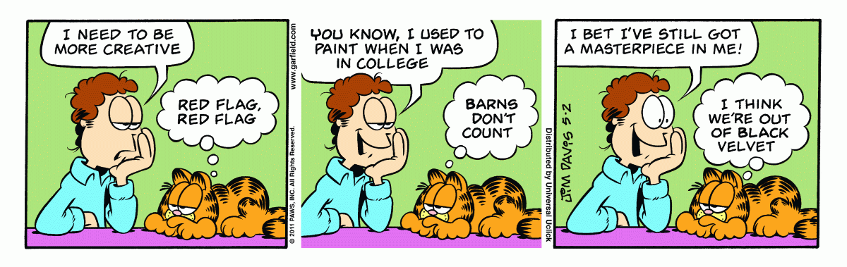 Garfield, May 2, 2011