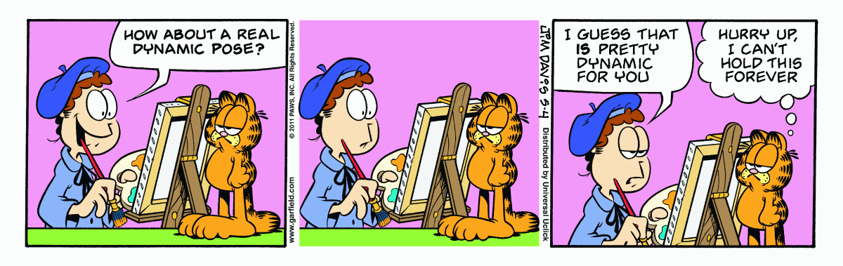 Garfield, May 4, 2011