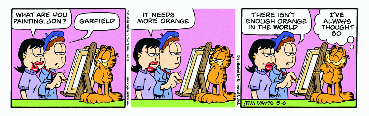 Garfield, May 6, 2011