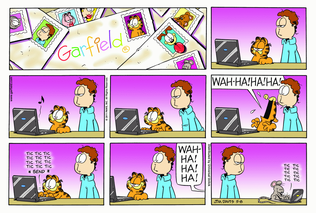 Garfield, May 8, 2011
