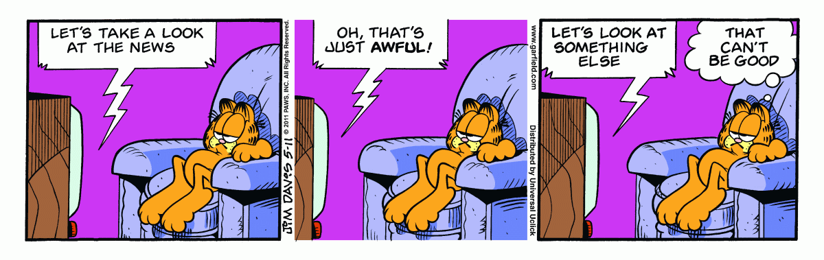 Garfield, May 11, 2011