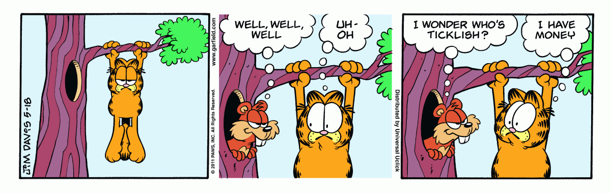 Garfield, May 18, 2011