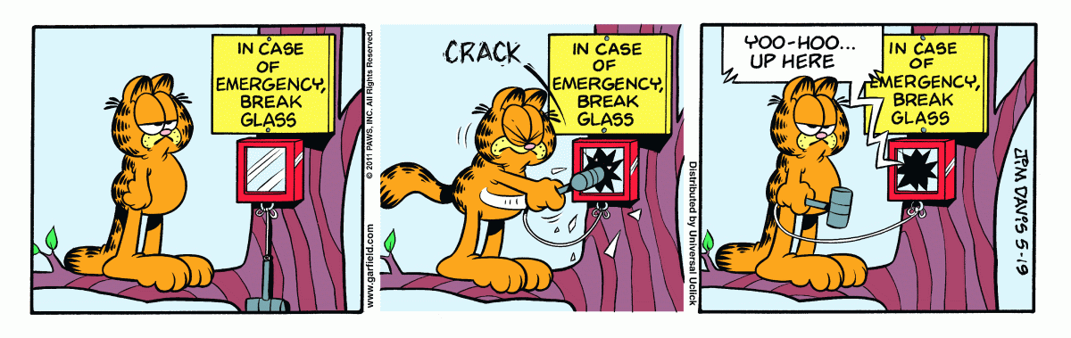 Garfield, May 19, 2011