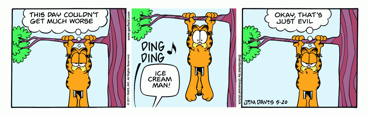 Garfield, May 20, 2011