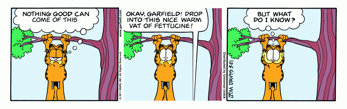 Garfield, May 21, 2011