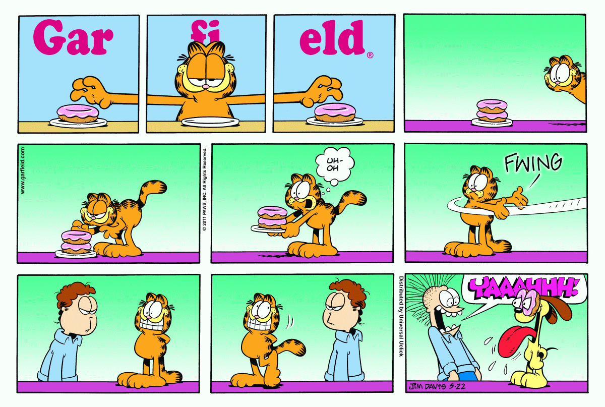 Garfield, May 22, 2011