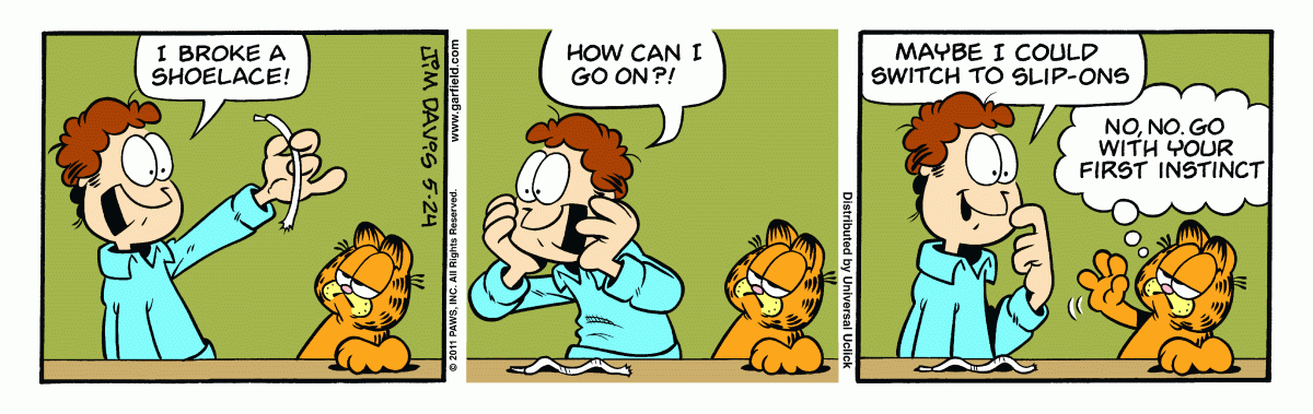 Garfield, May 24, 2011