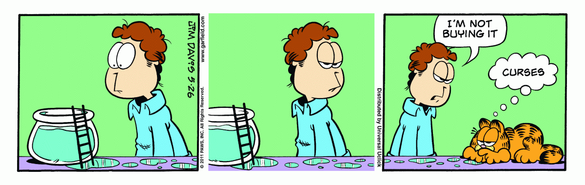 Garfield, May 26, 2011