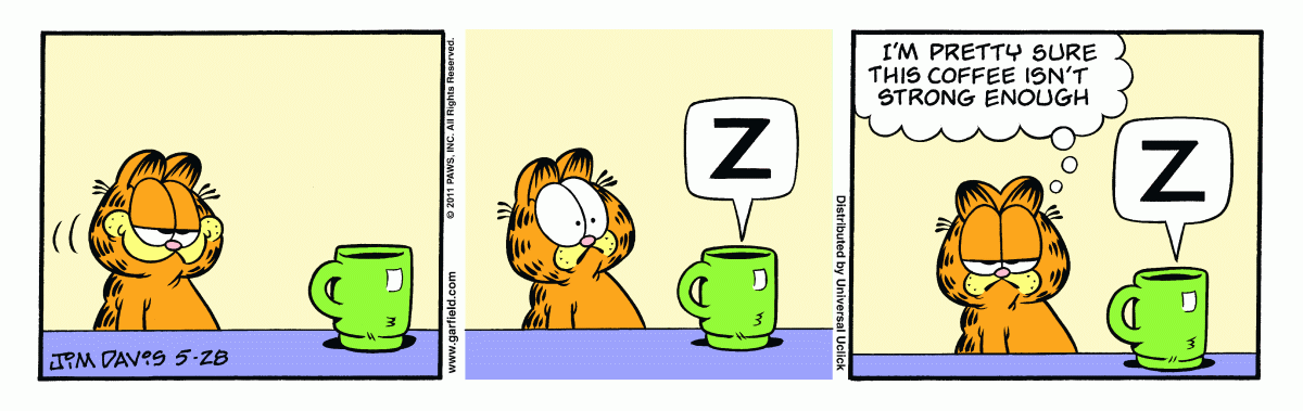 Garfield, May 28, 2011