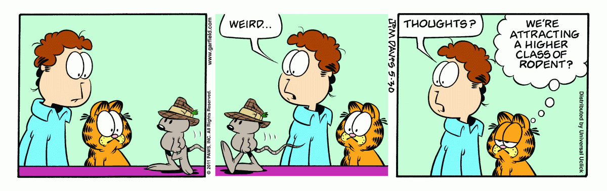 Garfield, May 30, 2011