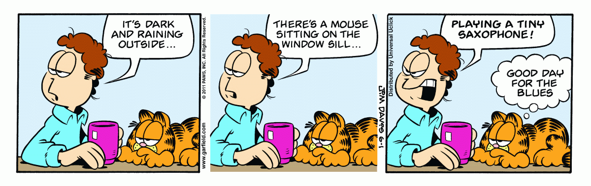 Garfield, June 1, 2011
