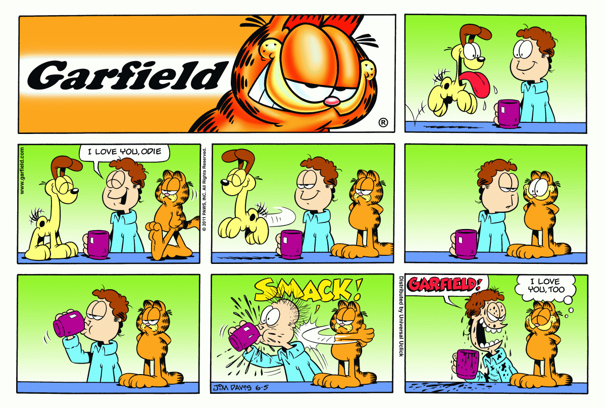 Garfield, June 5, 2011