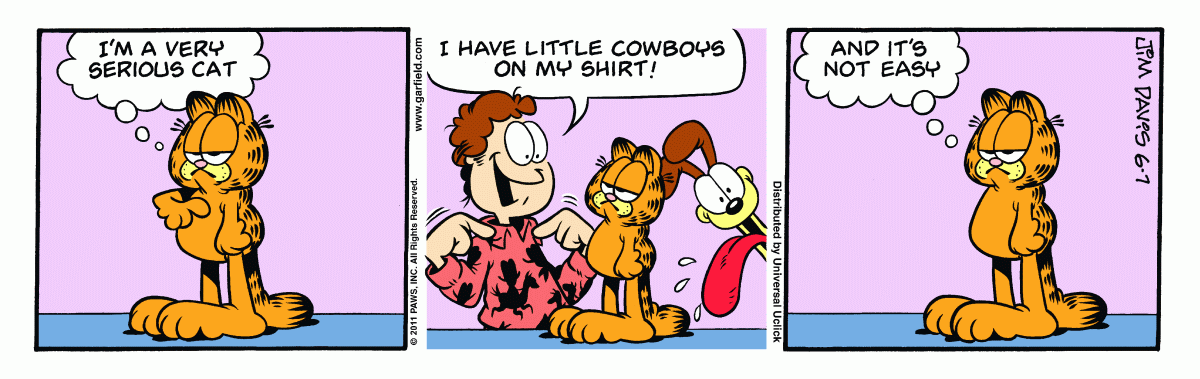 Garfield, June 7, 2011