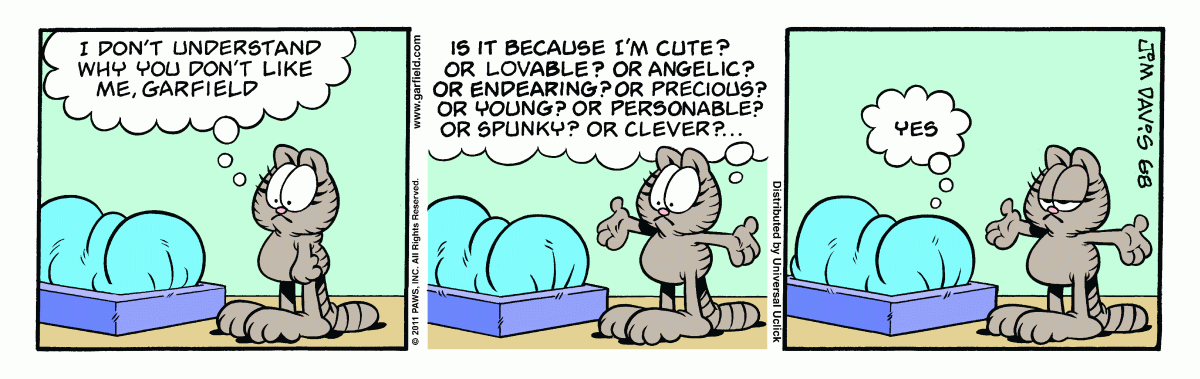 Garfield, June 8, 2011