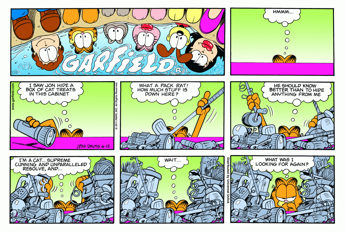 Garfield, June 12, 2011