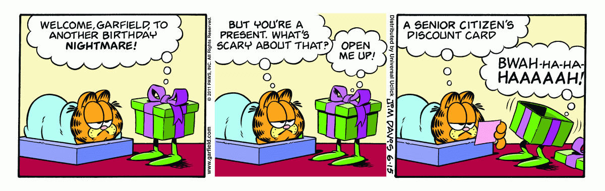 Garfield, June 15, 2011