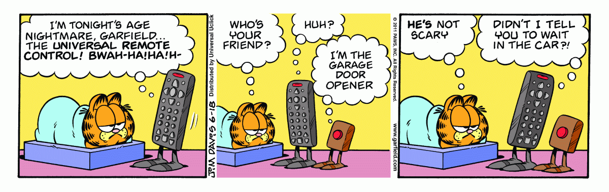 Garfield, June 18, 2011
