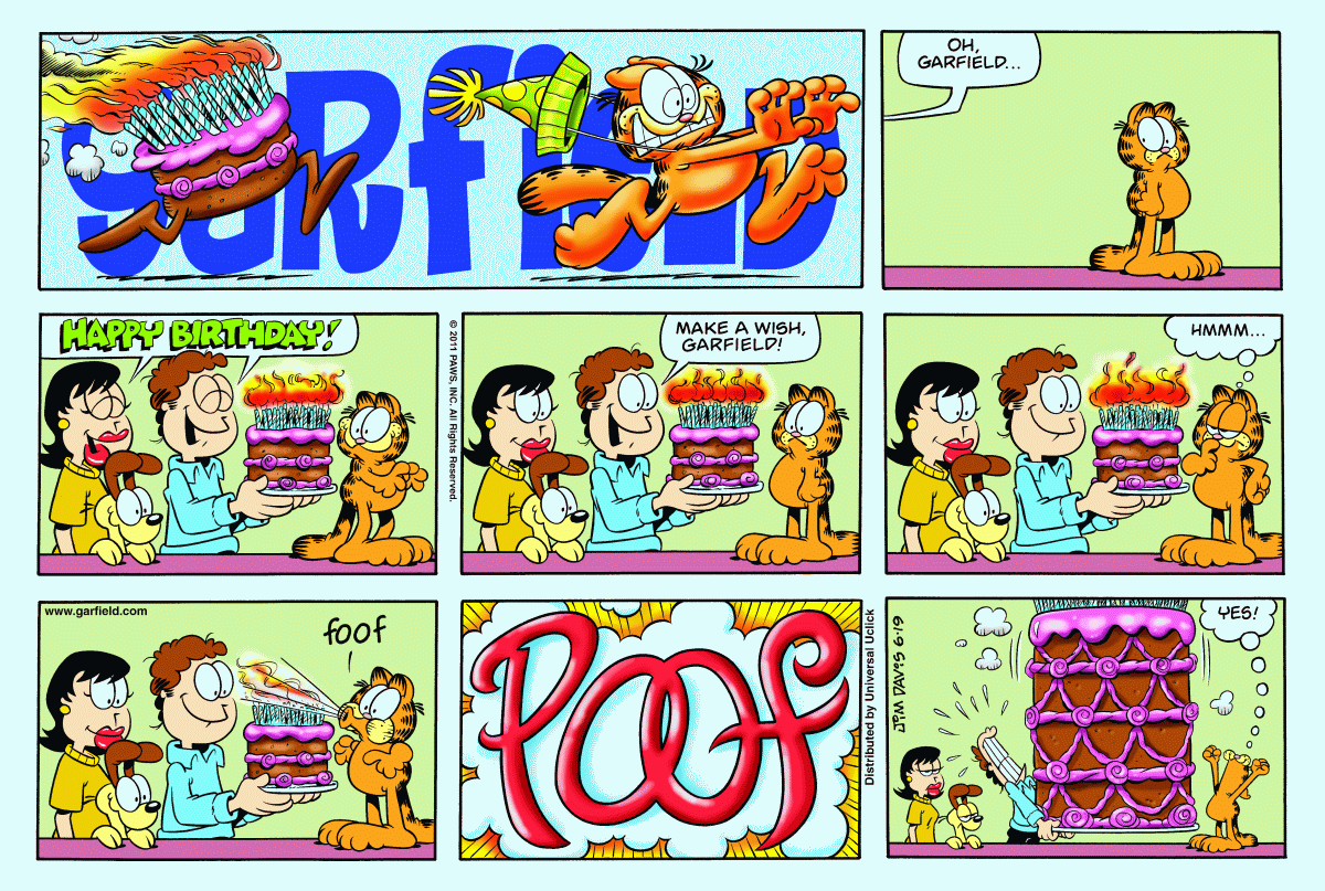 Garfield, June 19, 2011