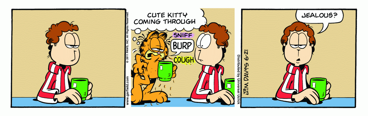 Garfield, June 21, 2011