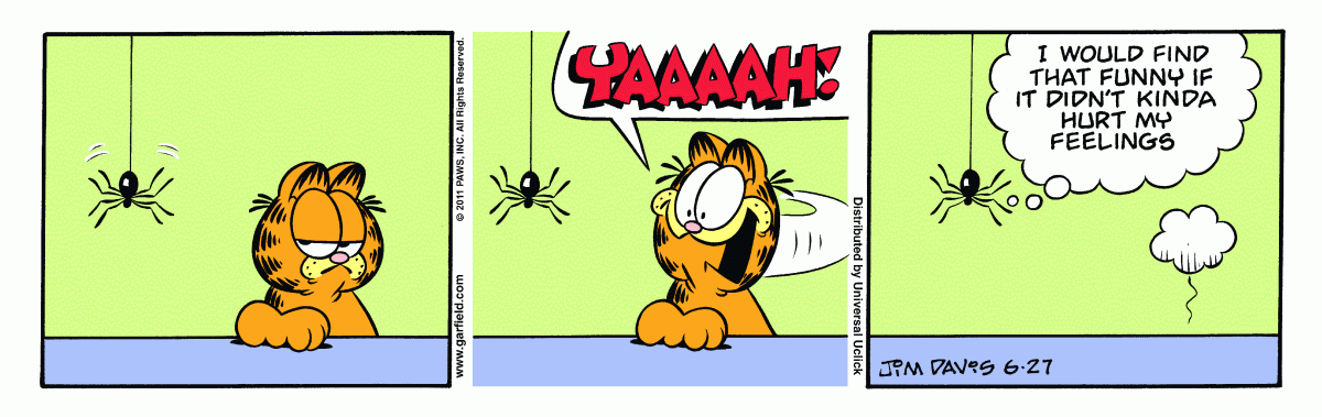 Garfield, June 27, 2011