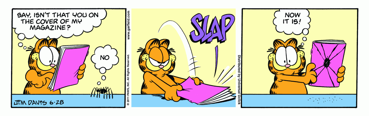 Garfield, June 28, 2011