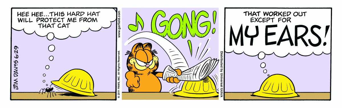 Garfield, June 29, 2011