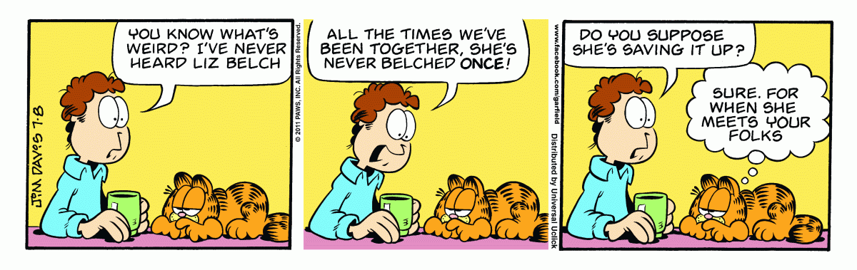 Garfield, July 8, 2011