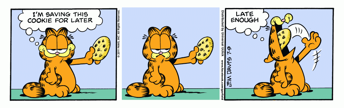 Garfield, July 9, 2011