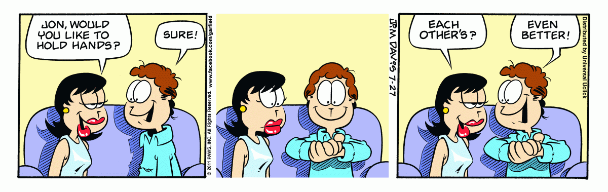 Garfield, July 27, 2011