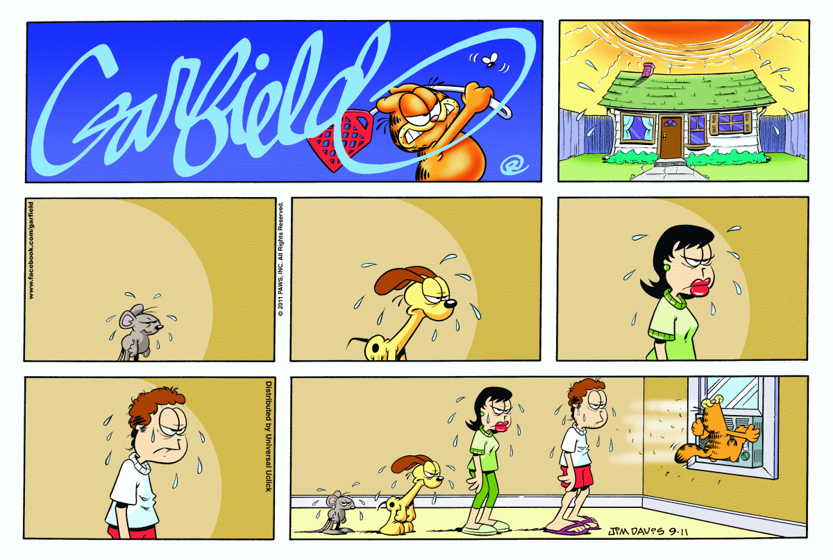 Garfield, September 11, 2011