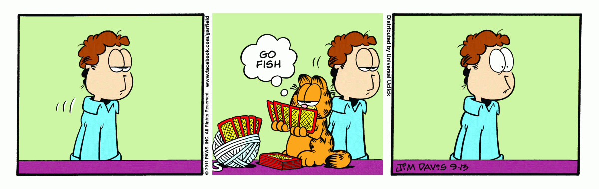 Garfield, September 13, 2011