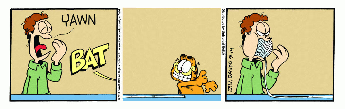 Garfield, September 14, 2011