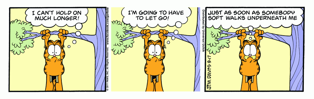 Garfield, September 17, 2011