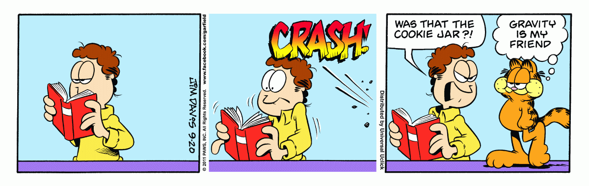 Garfield, September 20, 2011