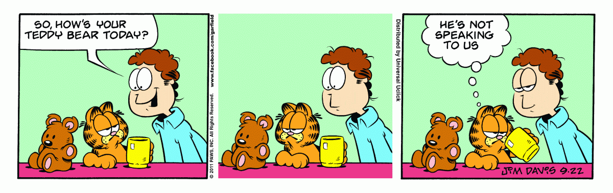 Garfield, September 22, 2011