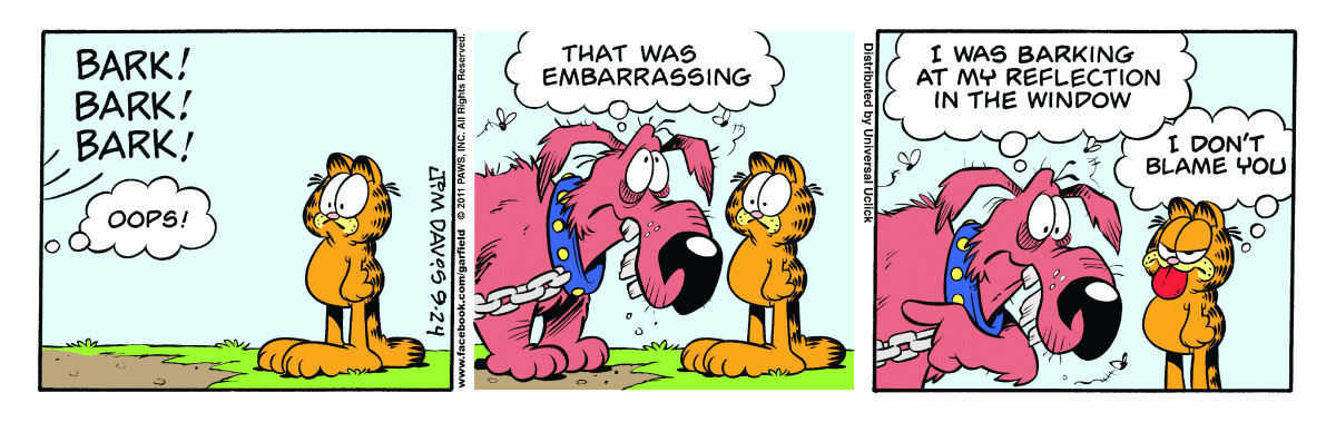 Garfield, September 24, 2011
