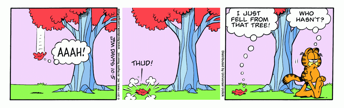 Garfield, October 5, 2011