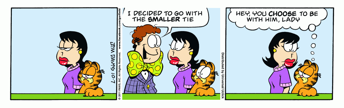 Garfield, October 7, 2011