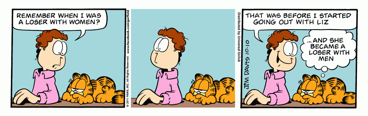 Garfield, October 10, 2011
