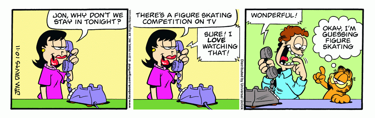 Garfield, October 11, 2011