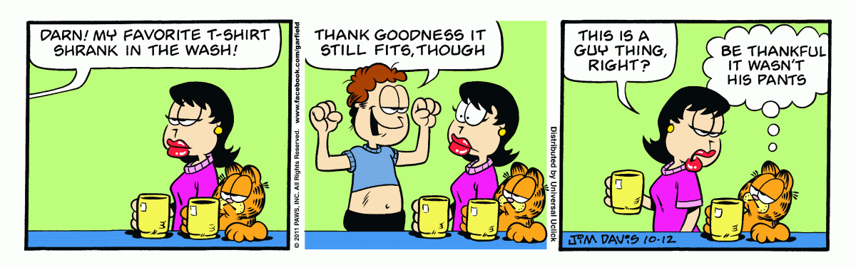 Garfield, October 12, 2011